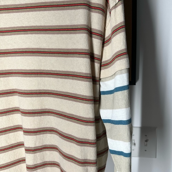 New W/O Tag We The Free Striped Nina L/S Tee in Two Tone Pattern Size S - Picture 2 of 4